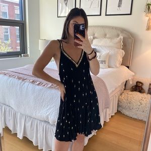 Free People Sequin Embellished Dress